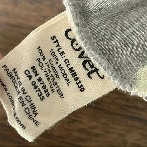 Covet color block casual loose top S - Picture 6 of 9